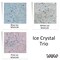 WOW! Glitter Embossing Powder Ice Crystal Trio - Pink, Blue, White Sparkle